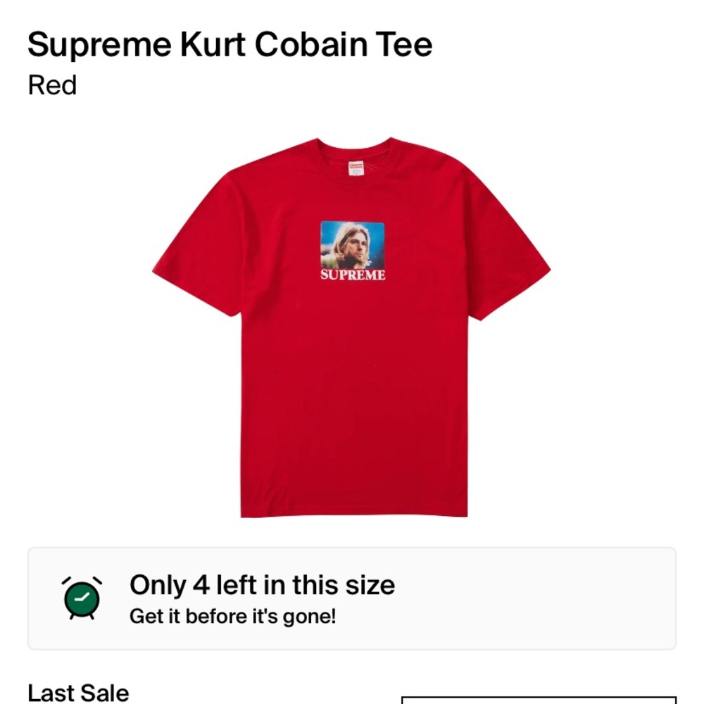 SUPREME “Photo” tee